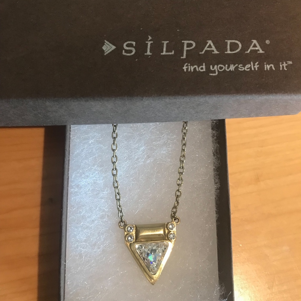 Silpada Necklace "Good Point" KRN0065